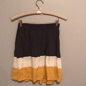 Small striped skirt